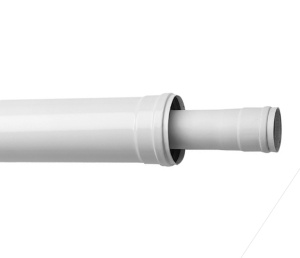 Коаксиальное удлинение полипроп., 60/100 мм (Арт.:KHG 71411981)
