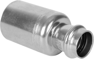 Пресс-муфта из нержавеющей стали, редукционная, 18х22 Kromwell
