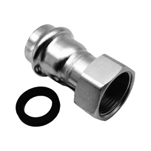 Пресс-фитинг из нержавеющей стали с накидной гайкой 54x2", Kromwell