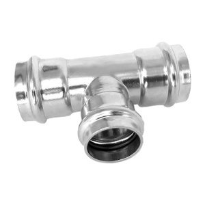 Пресс-тройник из нержавеющей стали, 15х15х15 Kromwell