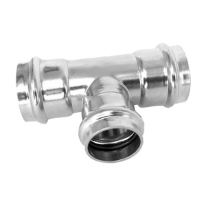 Пресс-тройник из нержавеющей стали, 35х28х35 Kromwell