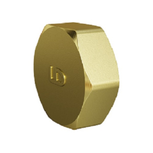 Заглушка DN20, 3/4", ВР, латунь LD