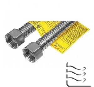 Шланг сильфонный 1 м, 1/2" Sonniger