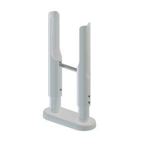 Кронштейн напольный регулируемый для 2-колончатых радиаторов TUBOG цвет белый RAL 9016