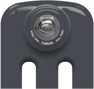 Радиатор стальной трубчатый Rifar TUBOG 2042 18 секций, подкл нижнее одност с терм, RAL 7024 глянцевый