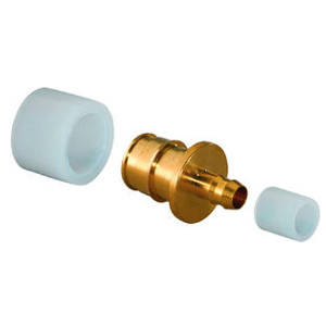 MINITEC Q&E ПЕРЕХОДНИК 20X9,9 С КОЛЬЦАМИ PE-X '5И