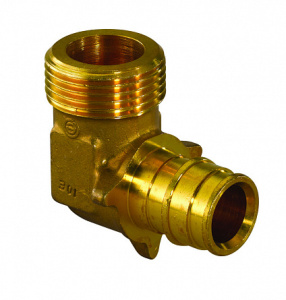 Q&E УГОЛЬНИК С НАРУЖНОЙ РЕЗЬБОЙ 20-G3/4"НР '40И (старый аналог 1022532)