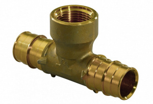 Q&E ТРОЙНИК С ВНУТРЕННЕЙ РЕЗЬБОЙ 16-RP1/2"ВР-16 '50И (старый аналог 1008781)