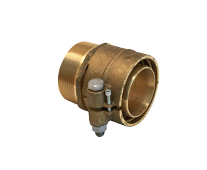 Наконечник зажимной для труб PN6 40x3,7-R1 1/4"НР '1Ф