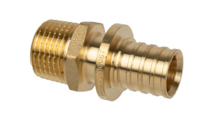 Штуцер аксиальный с наружной резьбой 20-R1/2"НР '10С