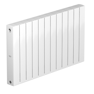 Радиатор биметалл Rifar SUPReMO 500 12 секций, подкл боковое, RAL 9016 глянцевый