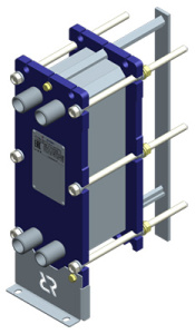 Аппарат теплообменный пластинчатый разборный НН№04